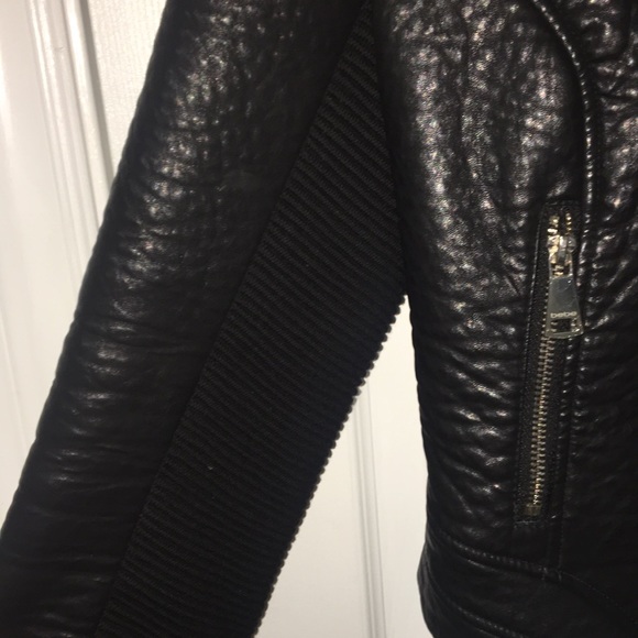 Bebe Pleather Jacket - Picture 4 of 5